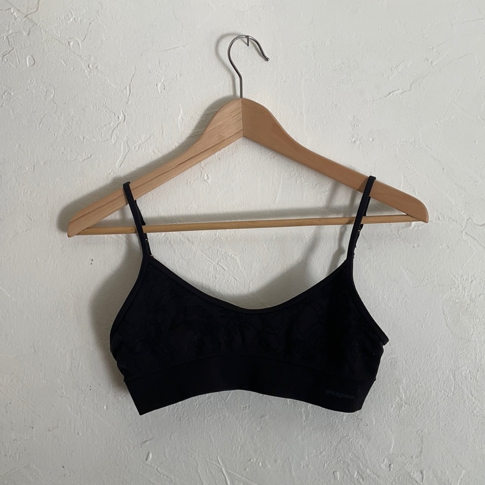 Black Patagonia sports bra